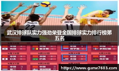 武汉排球队实力强劲荣登全国排球实力排行榜第五名