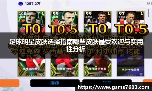 足球明星皮肤选择指南哪些皮肤最受欢迎与实用性分析