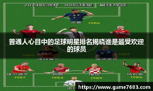 普通人心目中的足球明星排名揭晓谁是最受欢迎的球员
